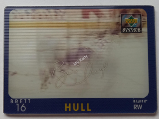 1997-98 Upper Deck Diamond Vision - Signature Moves #S25 Brett Hull