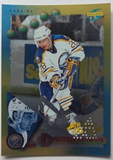 1994-95 Score - [Base] - Gold Line Pinnacle Punched #157 Donald Audette