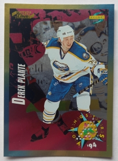 1994-95 Score - [Base] - Gold Line Pinnacle Punched #251 Derek Plante