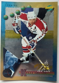 1994-95 Score - [Base] - Gold Line Pinnacle Punched #63 Kelly Miller