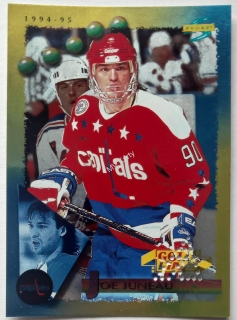 1994-95 Score - [Base] - Gold Line Pinnacle Punched #124 Joe Juneau