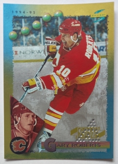 1994-95 Score - [Base] - Gold Line Pinnacle Punched #186 Gary Roberts