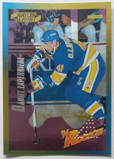 1994-95 Score - [Base] - Gold Line Pinnacle Punched #219 Daniel Laperriere