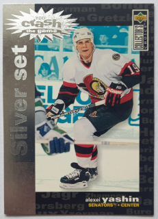 1995-96 Upper Deck Collector's Choice - Prize Crash the Game - Silver #C18 Alexei Yashin