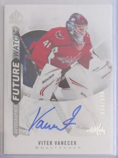 2020-21 SP Authentic - [Base] #181  Autographed Future Watch - Vitek Vanecek #/999