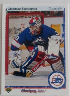 1990-91 Upper Deck - [Base] #415  Stephane Beauregard