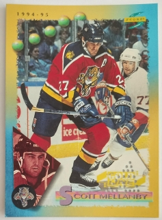 1994-95 Score - [Base] - Gold Line Pinnacle Punched #102 Scott Mellanby