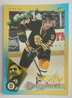 1994-95 Score - [Base] - Gold Line Pinnacle Punched #101 Don Sweeney