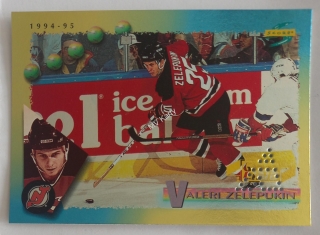 1994-95 Score - [Base] - Gold Line Pinnacle Punched #49 Valeri Zelepukin