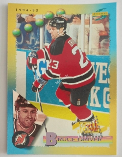 1994-95 Score - [Base] - Gold Line Pinnacle Punched #115 Bruce Driver