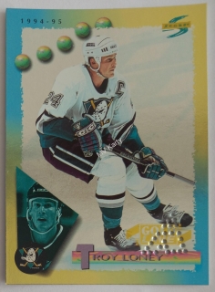 1994-95 Score - [Base] - Gold Line Pinnacle Punched #67 Troy Loney