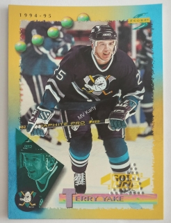 1994-95 Score - [Base] - Gold Line Pinnacle Punched #93 Terry Yake