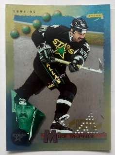 1994-95 Score - [Base] - Gold Line Pinnacle Punched #17 Mike McPhee