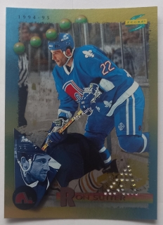 1994-95 Score - [Base] - Gold Line Pinnacle Punched #177 Ron Sutter
