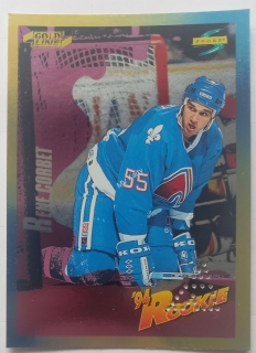 1994-95 Score - [Base] - Gold Line Pinnacle Punched #236 Rene Corbet
