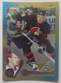 1994-95 Score - [Base] - Gold Line Pinnacle Punched #133 Dave Archibald