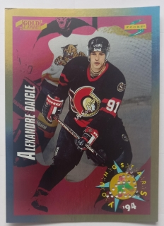 1994-95 Score - [Base] - Gold Line Pinnacle Punched #248 Alexandre Daigle