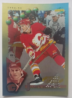 1994-95 Score - [Base] - Gold Line Pinnacle Punched #8 James Patrick