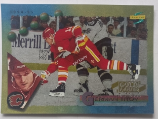 1994-95 Score - [Base] - Gold Line Pinnacle Punched #95 German Titov