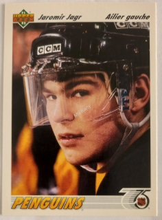 1991-92 Upper Deck - [Base] - French #256 Jaromir Jagr