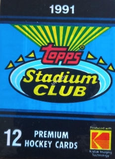 1991-92 Topps Stadium Club balíček