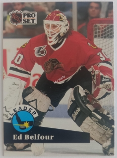 1991-92 Pro Set - [Base] #600 Ed Belfour