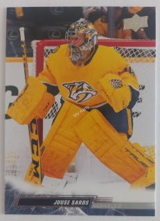 2022-23 Upper Deck Series 1 - [Base] #105 Juuse Saros