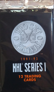 1991-92 Pro Set Platinum S1 balíček