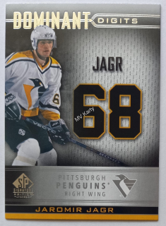 2020-21 Upper Deck SP Signature Edition Legends - Dominant Digits #DD-50 Jaromir Jagr