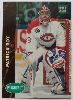 1991-92 Parkhurst - [Base] - French #442 Patrick Roy