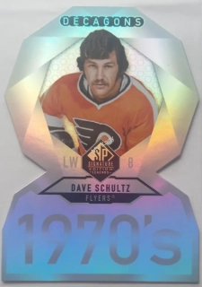 2020-21 Upper Deck SP Signature Edition Legends - Decagons #DC-11 Dave Schultz