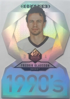 2020-21 Upper Deck SP Signature Edition Legends - Decagons #DC-72 Fredrik Olausson