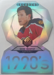 2020-21 Upper Deck SP Signature Edition Legends - Decagons #DC-69 Gord Murphy