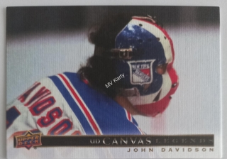 2020-21 Upper Deck SP Signature Edition Legends - UD Canvas Legends #C-20 John Davidson