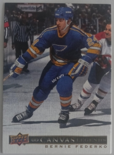 2020-21 Upper Deck SP Signature Edition Legends - UD Canvas Legends #C-6 Bernie Federko