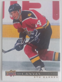 2020-21 Upper Deck SP Signature Edition Legends - UD Canvas Legends #C-100 Stu Barnes