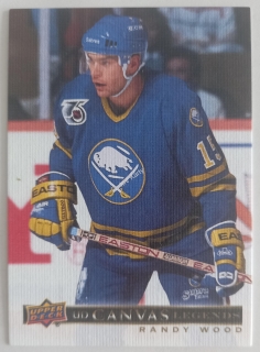 2020-21 Upper Deck SP Signature Edition Legends - UD Canvas Legends #C-77 Randy Wood