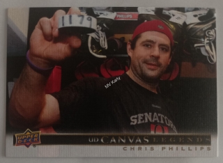 2020-21 Upper Deck SP Signature Edition Legends - UD Canvas Legends #C-72 Chris Phillips
