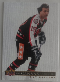 2020-21 Upper Deck SP Signature Edition Legends - UD Canvas Legends #C-17 Guy Lafleur