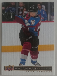 2020-21 Upper Deck SP Signature Edition Legends - UD Canvas Legends #C-46 Alex Tanguay