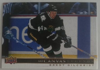 2020-21 Upper Deck SP Signature Edition Legends - UD Canvas Legends #C-36 Brent Gilchrist