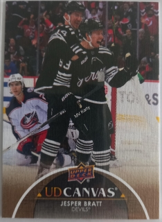 2021-22 Upper Deck Extended Series - UD Canvas #C317 Jesper Bratt