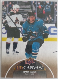2021-22 Upper Deck Extended Series - UD Canvas #C335 Timo Meier