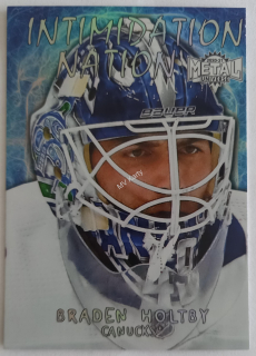 2020-21 Skybox Metal Universe - Intimidation Nation #IN-15 Braden Holtby