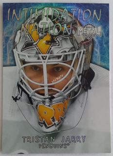 2020-21 Skybox Metal Universe - Intimidation Nation #IN-3 Tristan Jarry