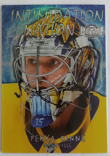 2020-21 Skybox Metal Universe - Intimidation Nation #IN-9 Pekka Rinne