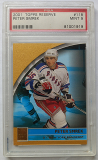 2001-02 Topps Reserve - [Base] #118 - Peter Smrek /699 PSA MINT 9