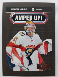 2021-22 Skybox Metal Universe - Amped Up #AU-16 Spencer Knight