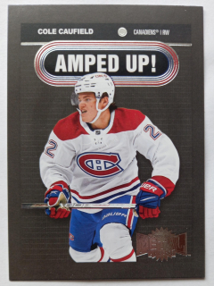 2021-22 Skybox Metal Universe - Amped Up #AU-29 Cole Caufield