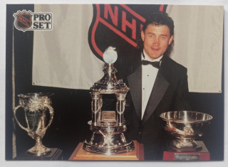 1991-92 Pro Set - [Base] - French #321 Ed Belfour
